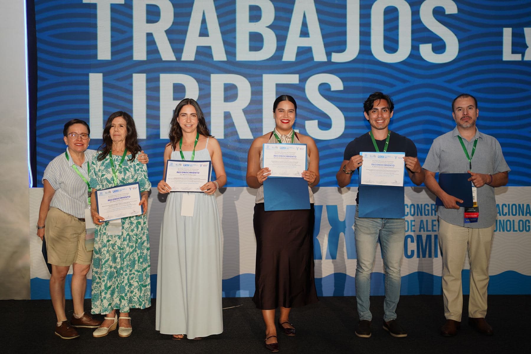 Premiación de trabajos libres